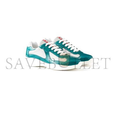 PRADA PATENT LEATHER AND TECHNICAL FABRIC PRADA AMERICA'S CUP SNEAKERS 4E3400_ASZ_F04B7_F_G000